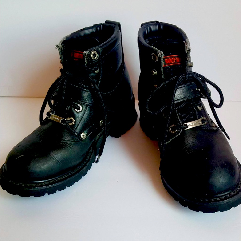 Harley Davidson Riding Boots Women’s Size 6.5 Moto Streetwear